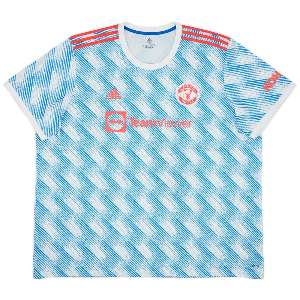2021-22 Manchester United Away Shirt - 9/10 - (4XL)