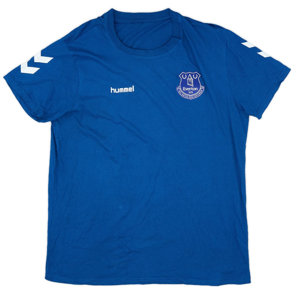 2020-21 Everton Hummel Cotton Tee - 8/10 - (L)