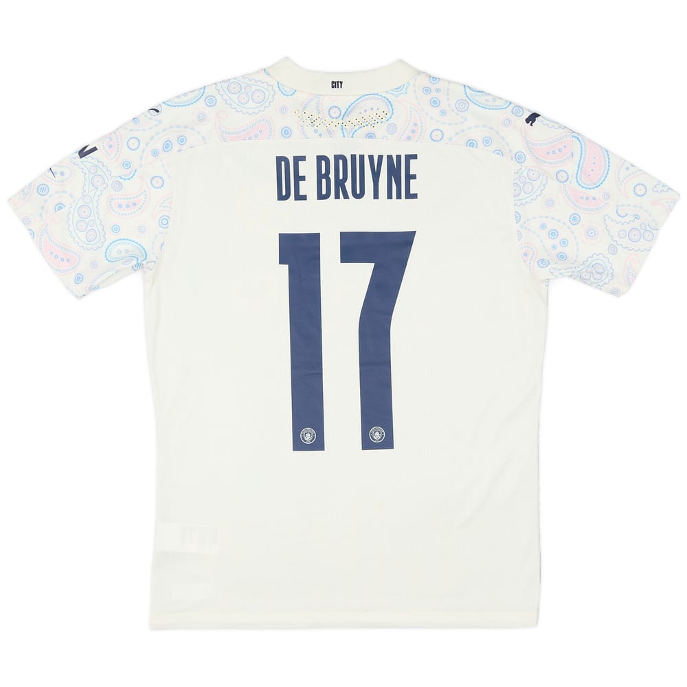 2020-21 Manchester City Player Issue Third Shirt De Bruyne #17