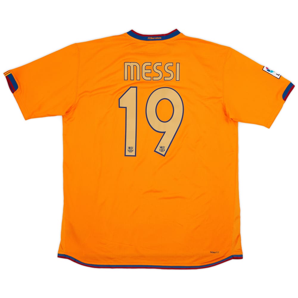 2006-08 Barcelona Away Shirt Messi #19 (XXL)