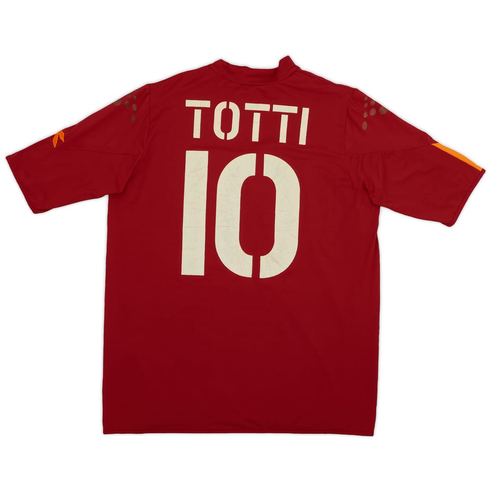 2004-05 Roma Home Shirt Totti #10 - 5/10 - (XXL)