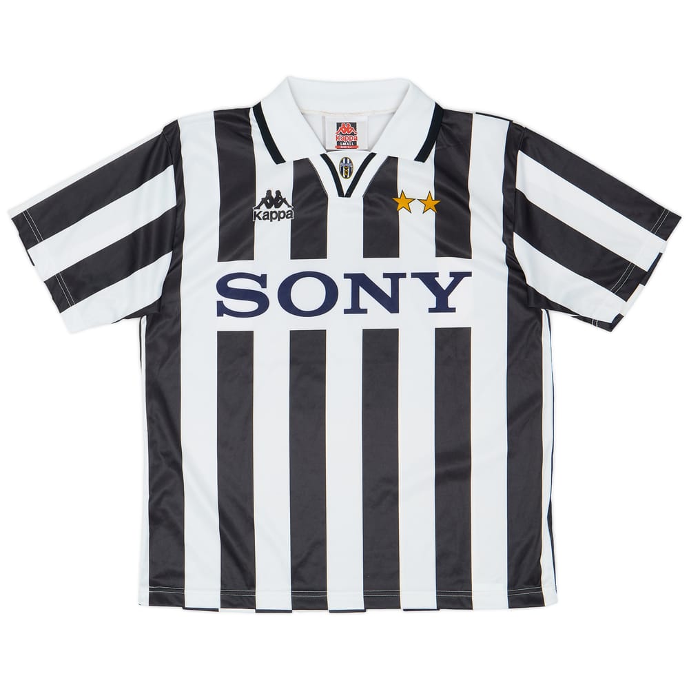1995-97 Juventus Basic Home Shirt - 8/10 - (S)