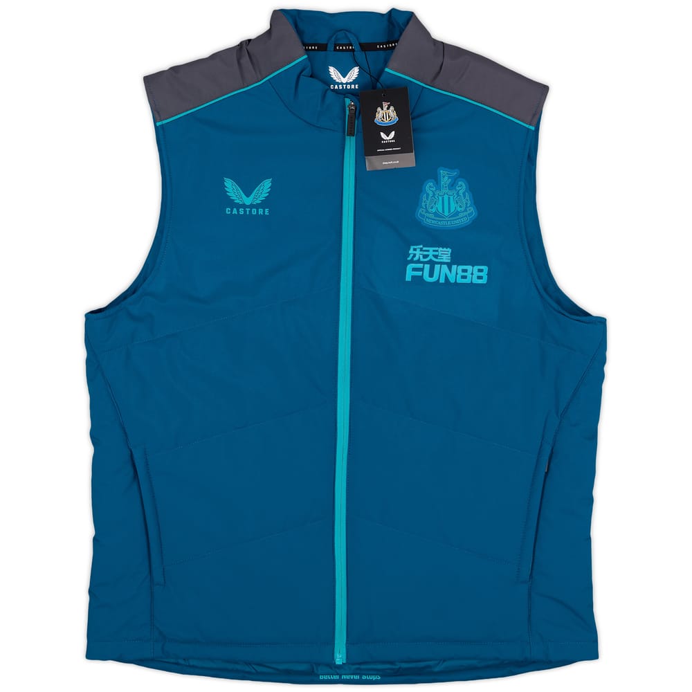 2021-22 Newcastle Castore Training Gilet (S)