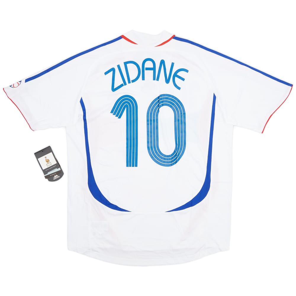2006 France Away Shirt Zidane #10 (L)