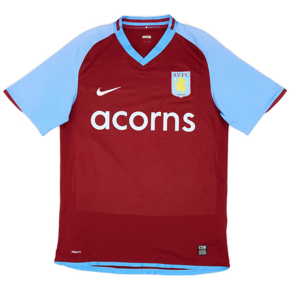 2008-09 Aston Villa Home Shirt - 5/10 - (M)