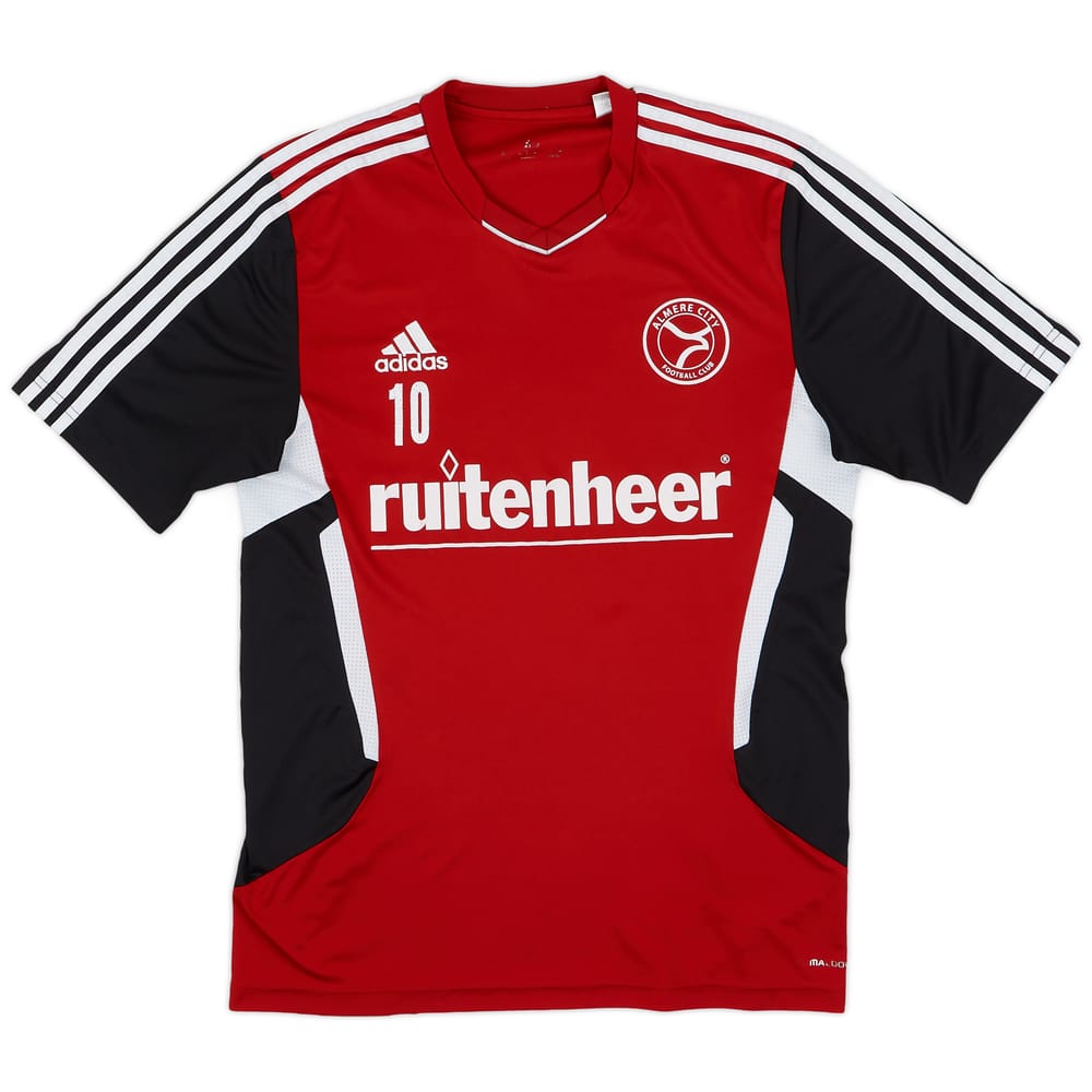 2011-12 Almere City Player Issue adidas Polo Shirt #10 - 5/10 - (M)