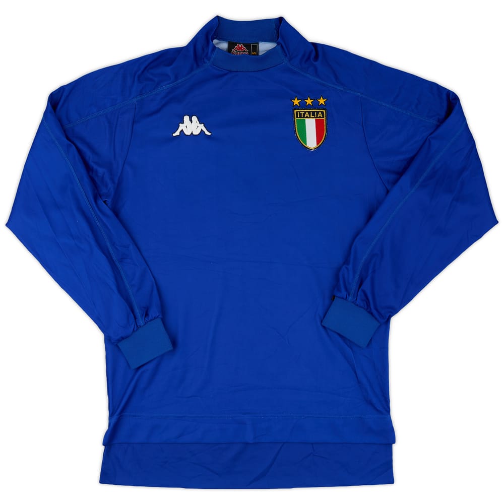 1998-99 Italy Home L/S Shirt #4 - 7/10 - (S)