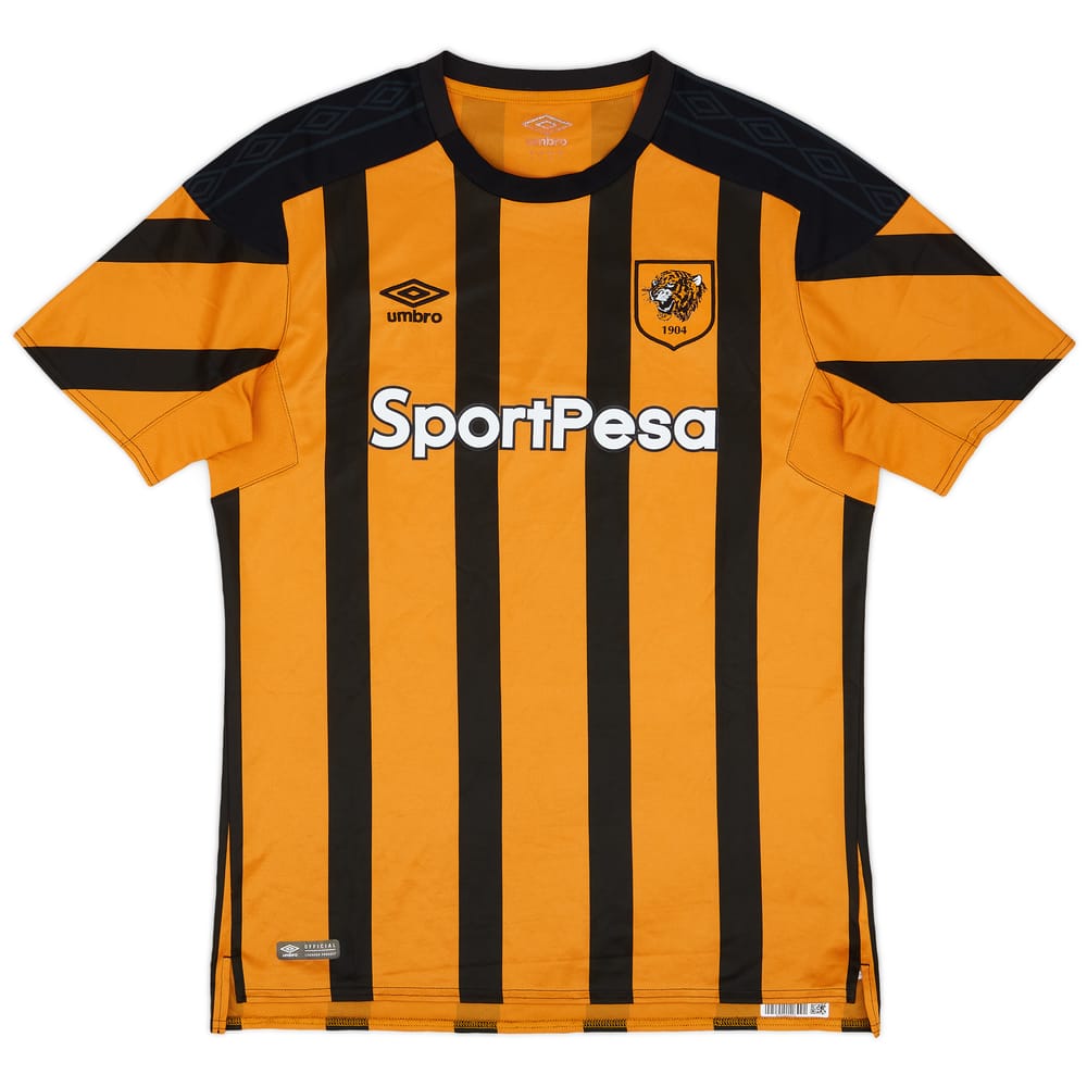 2017-18 Hull City Home Shirt - 8/10 - (L)