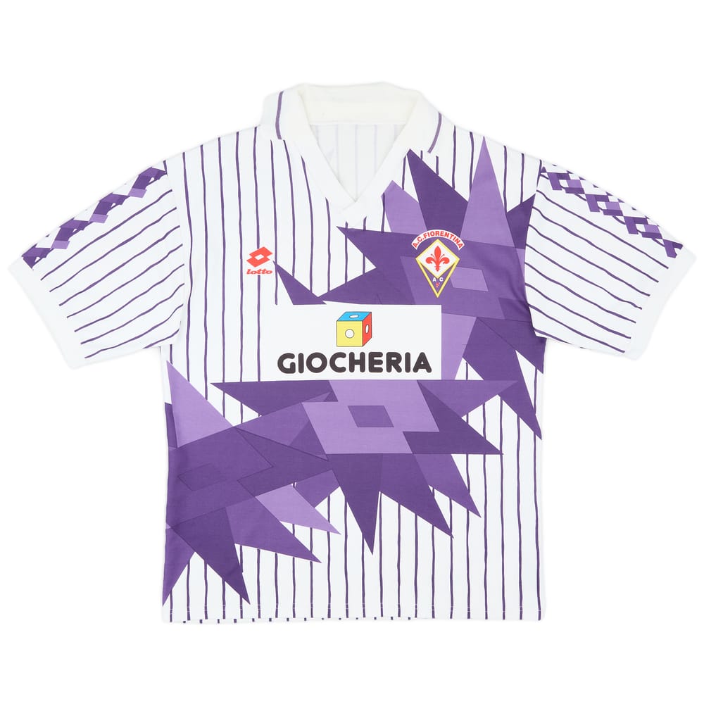 1991-92 Fiorentina Away Shirt - 8/10 - (L)