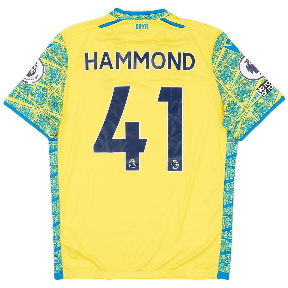 2022-23 Nottingham Forest Match Issue Away Shirt Hammond #41