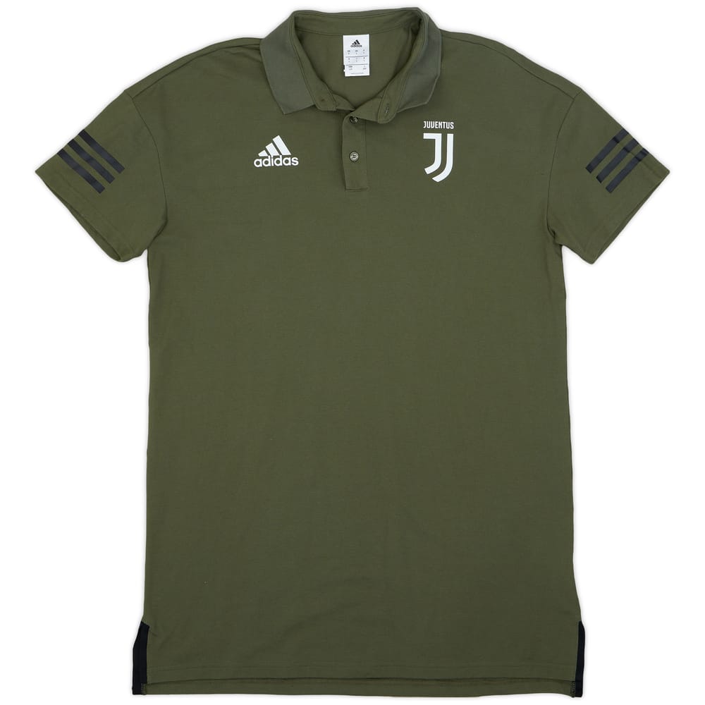 2017-18 Juventus Champions League adidas Polo Shirt - 8/10 - (L)