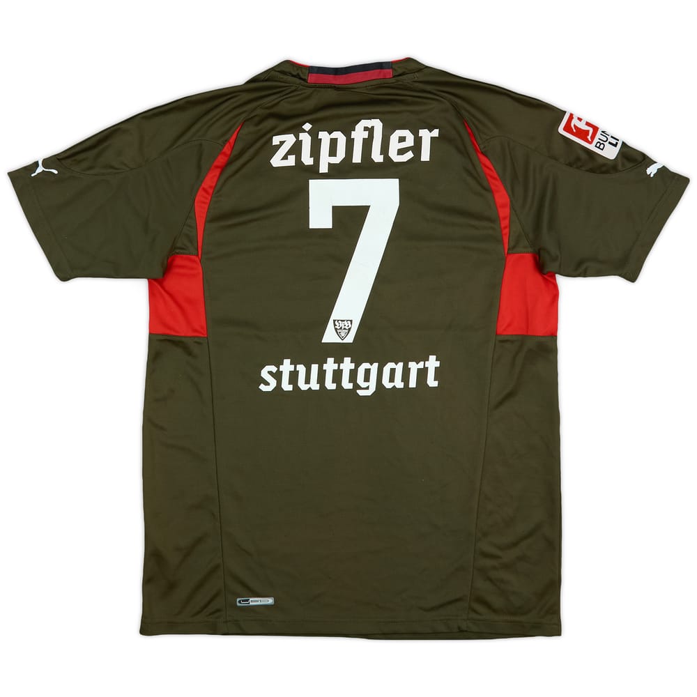 2010-11 Stuttgart Third Shirt Zipfler #7 - 6/10 - (XL.Boys)
