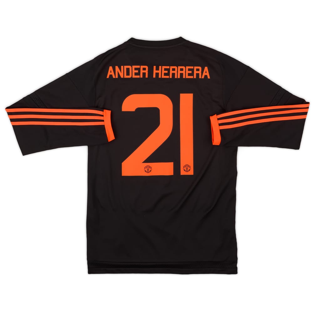 2015-16 Manchester United Third L/S Shirt Ander Herrera #21 - 9/10 - (S)