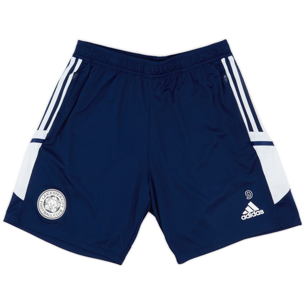 2022-23 Leicester Player Issue Training Shorts # - 6/10 - (L)