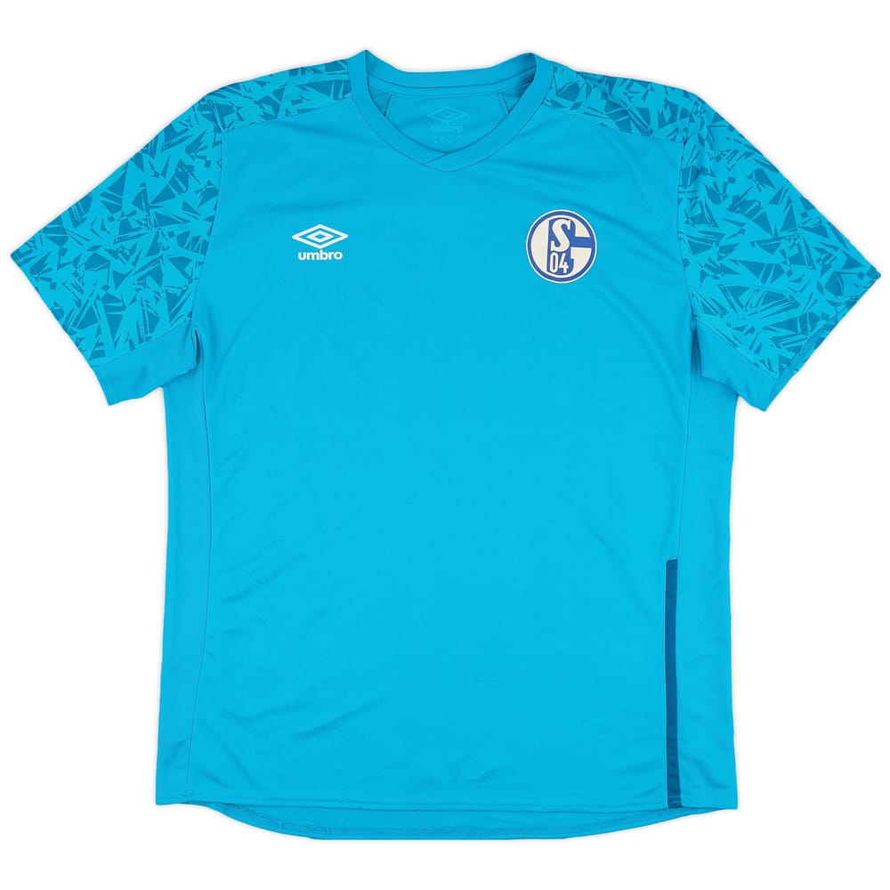 2020-21 Schalke Umbro Training Shirt - 9/10 - (XL)