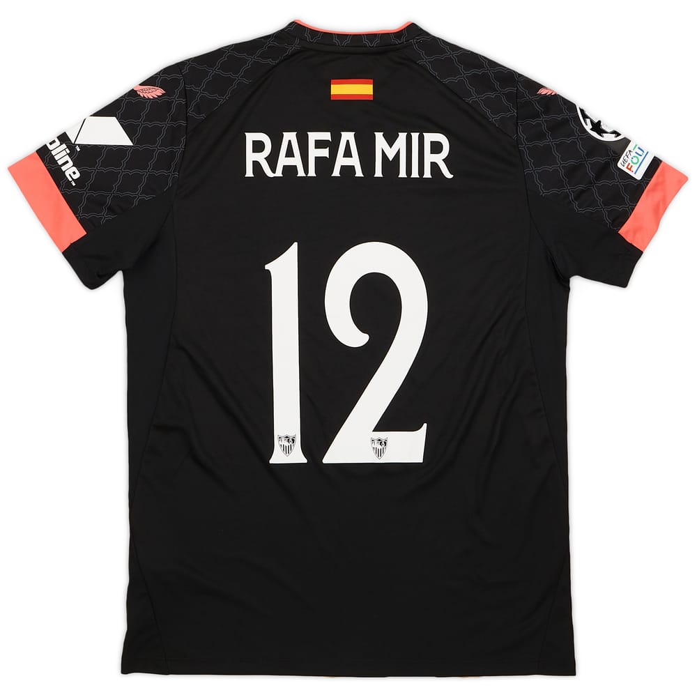 2022-23 Sevilla Match Issue Champions League Third Shirt Rafa Mir #12