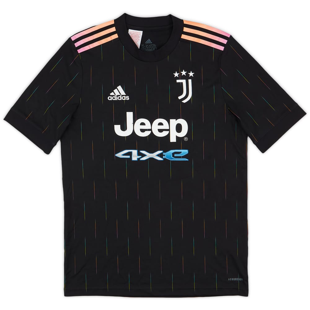 2021-22 Juventus Away Shirt - 7/10 - (XL.Boys)