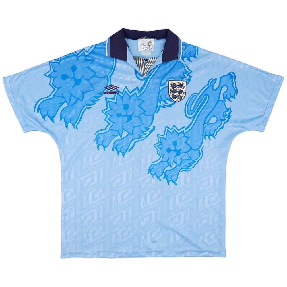 1992-93 England Third Shirt - 8/10 - (XXL)