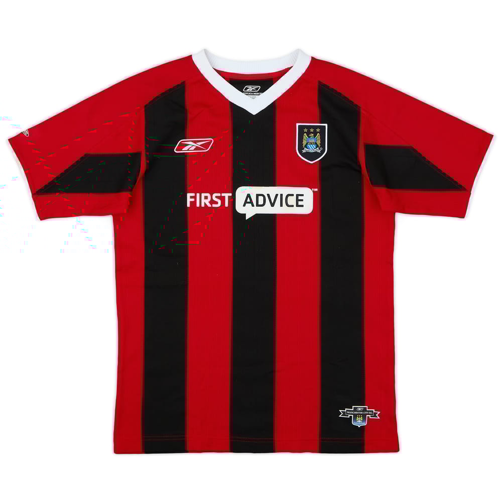 2003-04 Manchester City Away Shirt - 8/10 - (L.Boys)