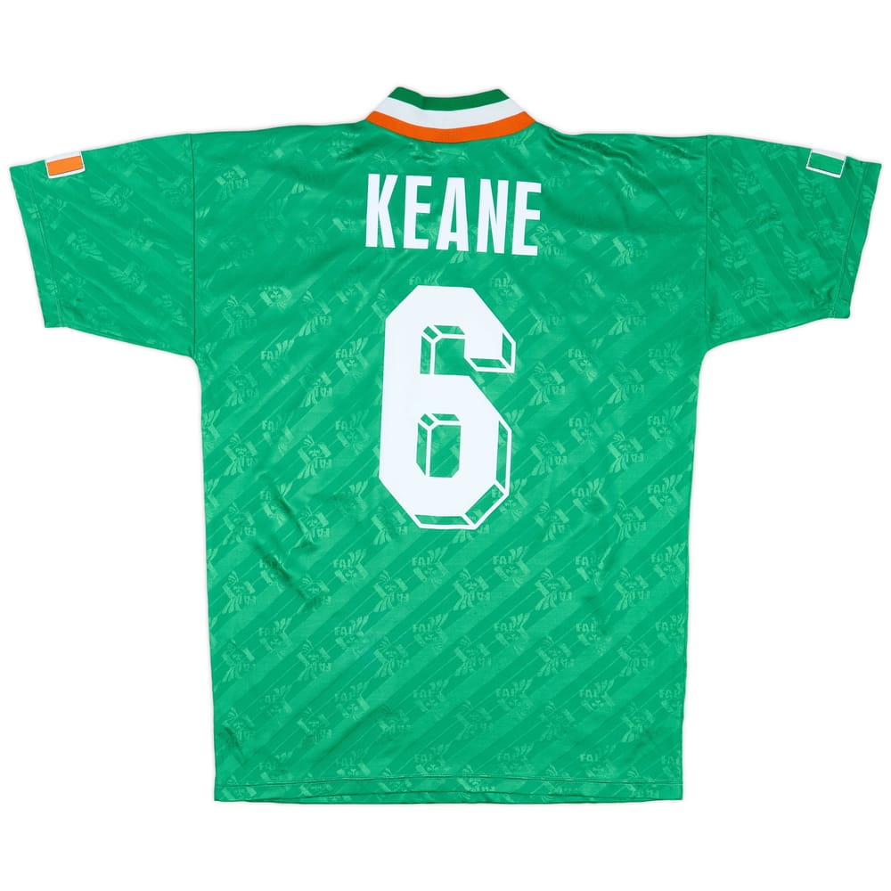 1994 Ireland Home Shirt Keane #6 - 8/10 - (S)