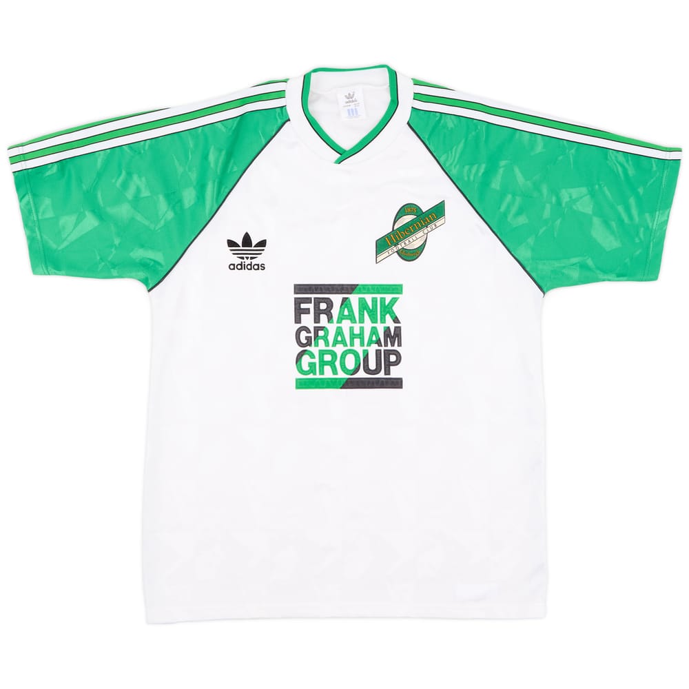 1989-90 Hibernian Away Shirt - 9/10 - (M)