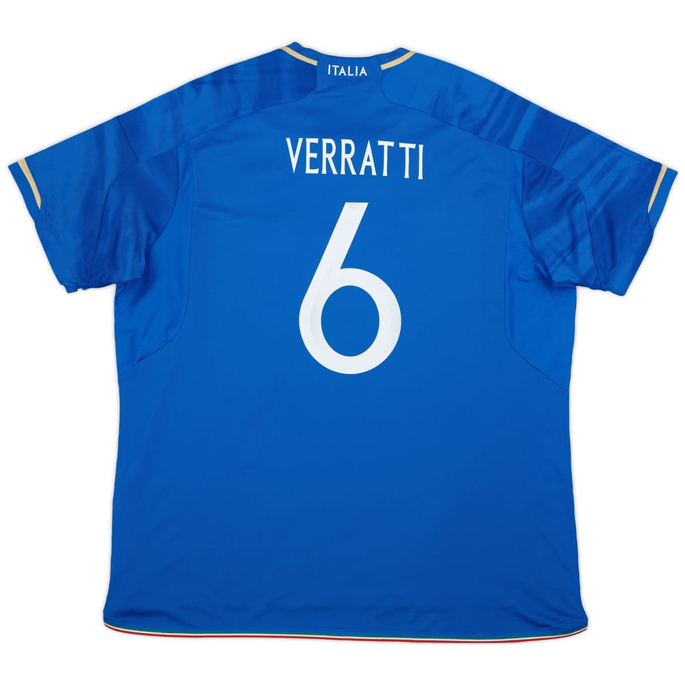 2023-24 Italy Home Shirt Verratti #6 (XXL)