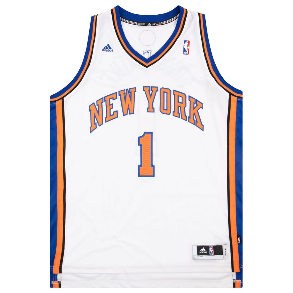 2010-12 New York Knicks Stoudemire #1 adidas Swingman Jersey (Home) XXL