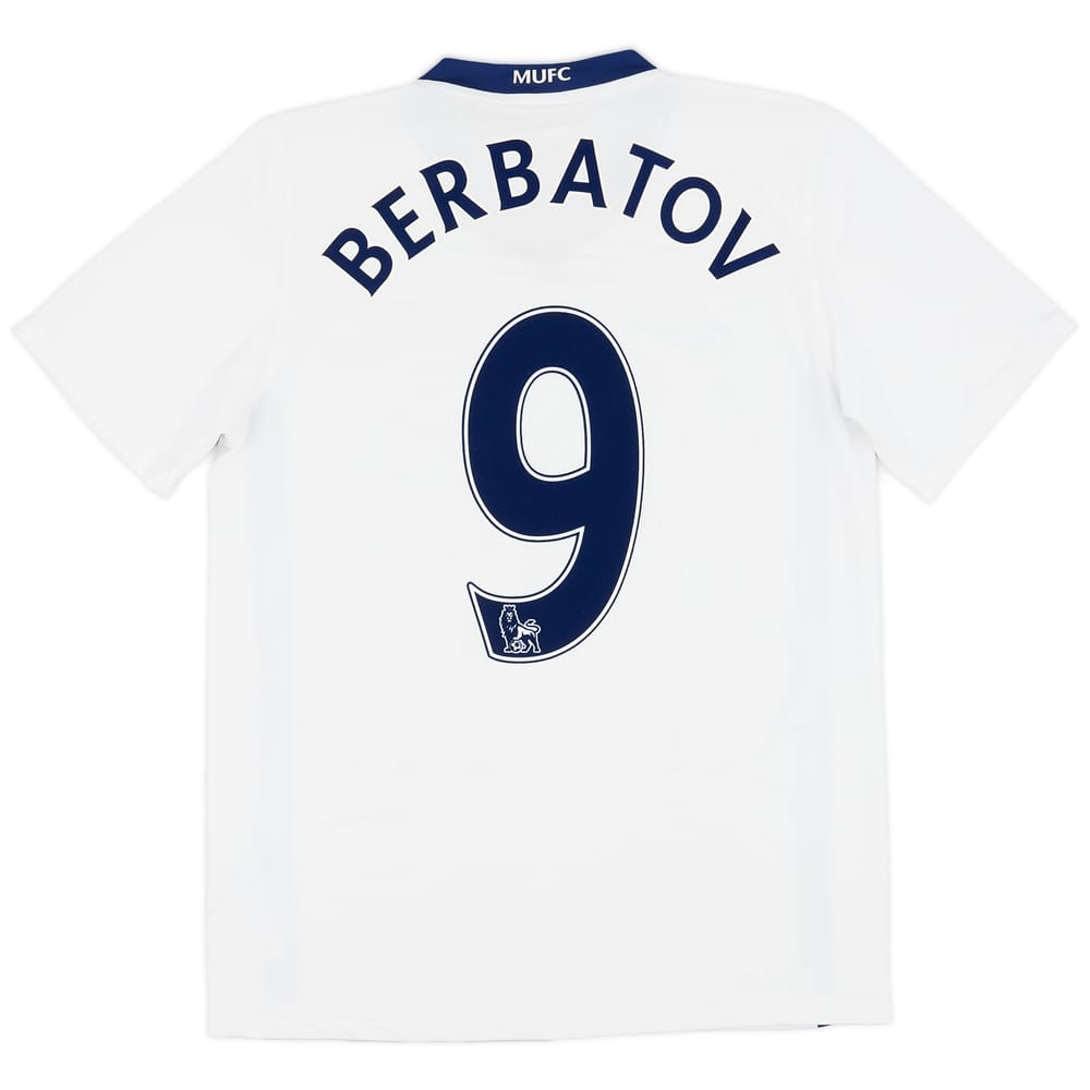 2008-10 Manchester United Away Shirt Berbatov #9 - 8/10 - (S)
