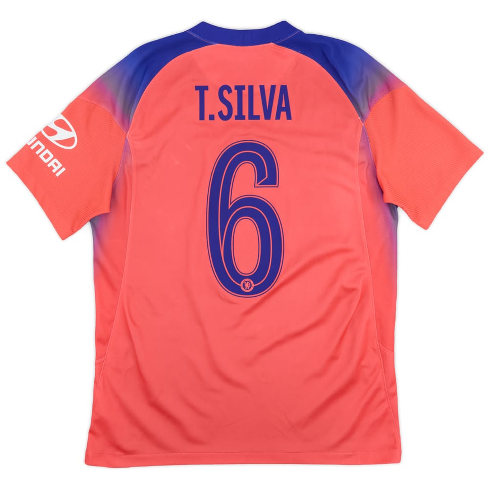 2020-21 Chelsea Third Shirt T. Silva #6 - 7/10 - (M)