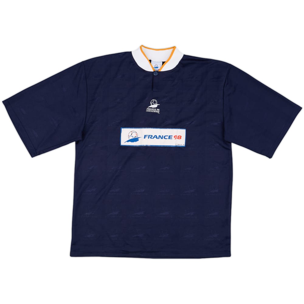 1998 France 98 Coupe du Monde Training Shirt - 8/10 - (XL)