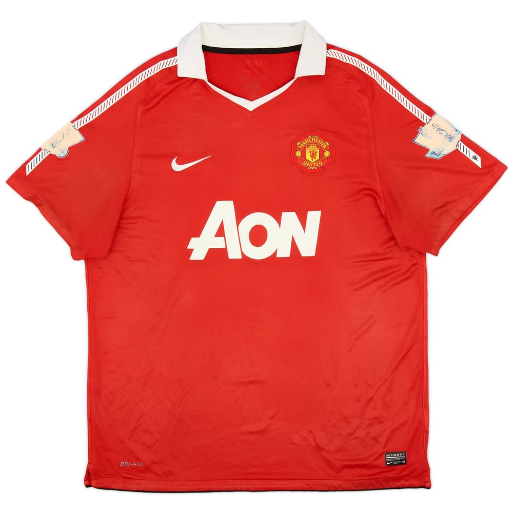 2010-11 Manchester United Home Shirt - 5/10 - (XL)