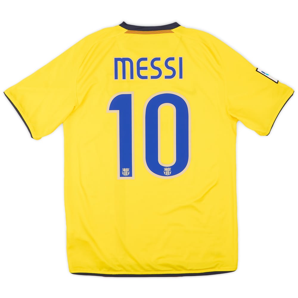 2008-10 Barcelona Away Shirt Messi #10 - 6/10 - (S)
