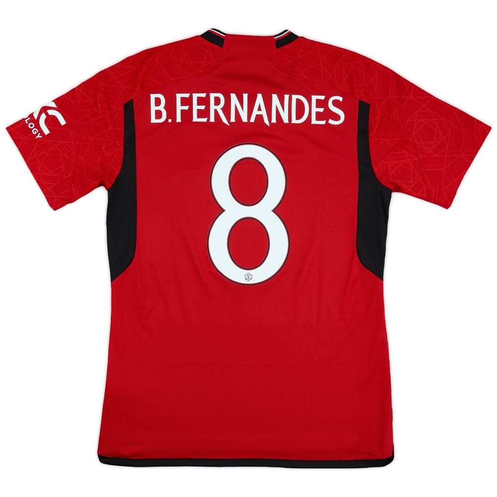 2023-24 Manchester United Home Shirt B.Fernandes #8 - 6/10 - (S)