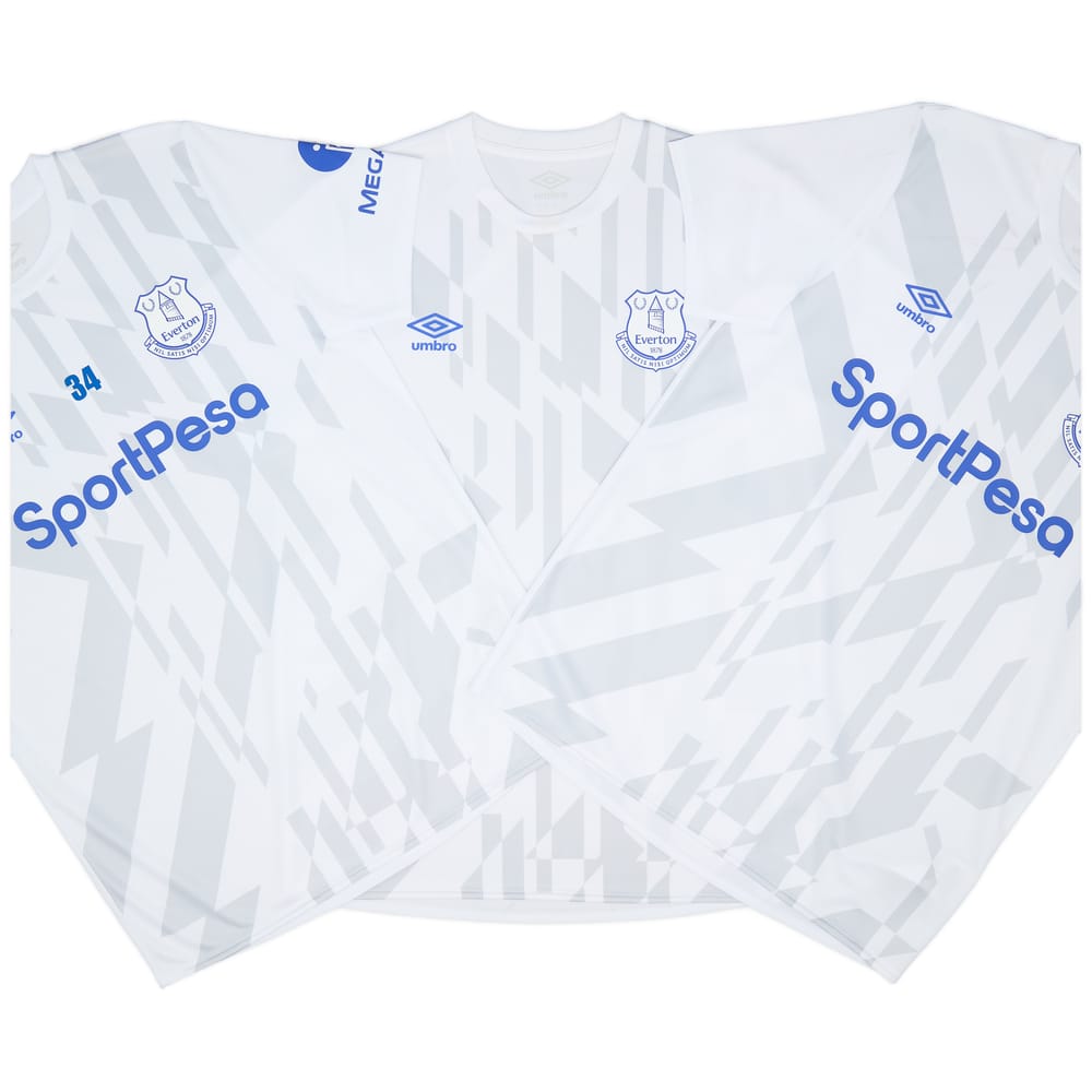 2019-20 Everton Player Issue Pre-Match Shirt - 7/10