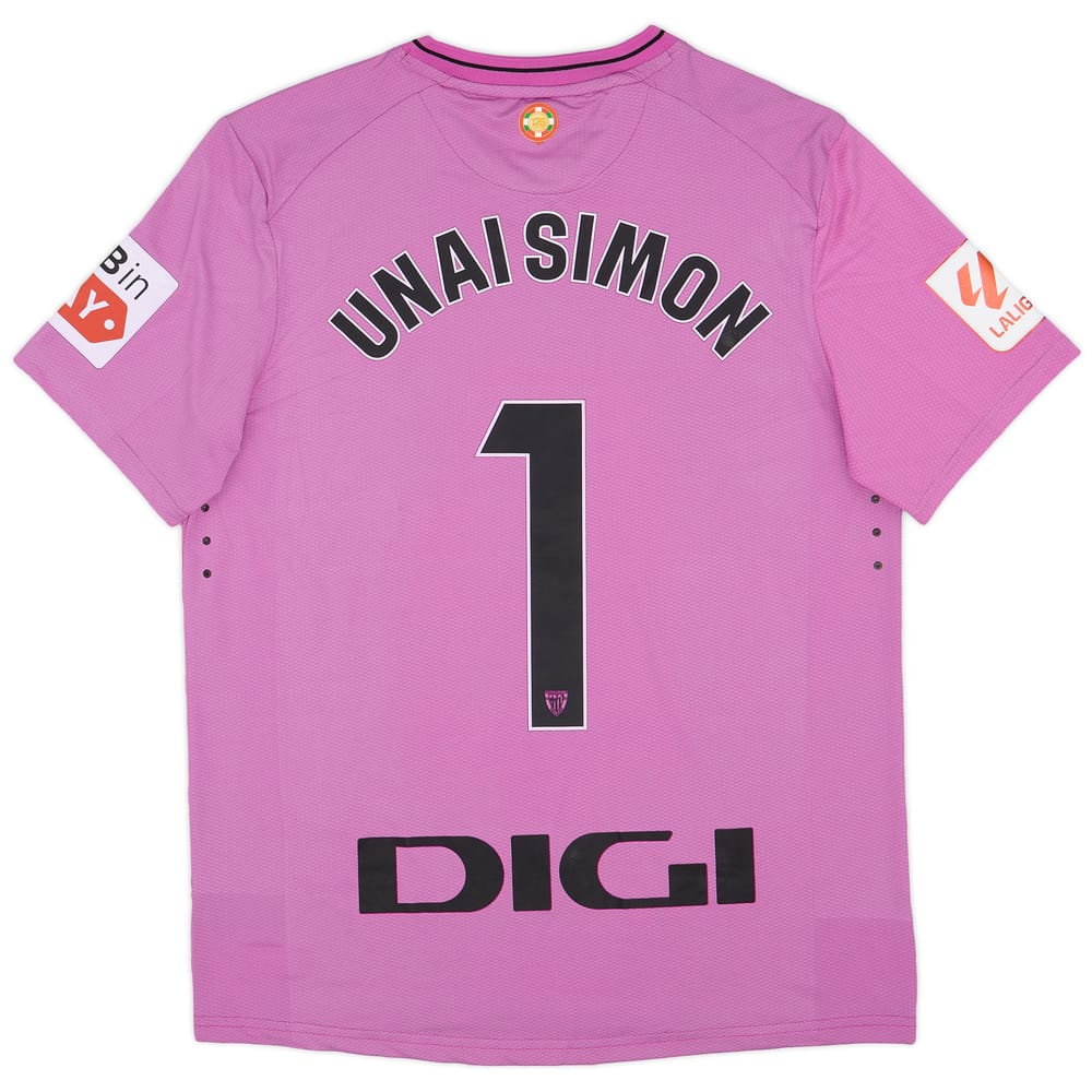 2023-24 Athletic Bilbao Match Issue GK Shirt Unai Simon #1