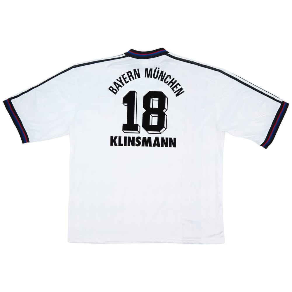 1996-98 Bayern Munich Away Shirt Klinsmann #18 - 8/10 - (XXL)