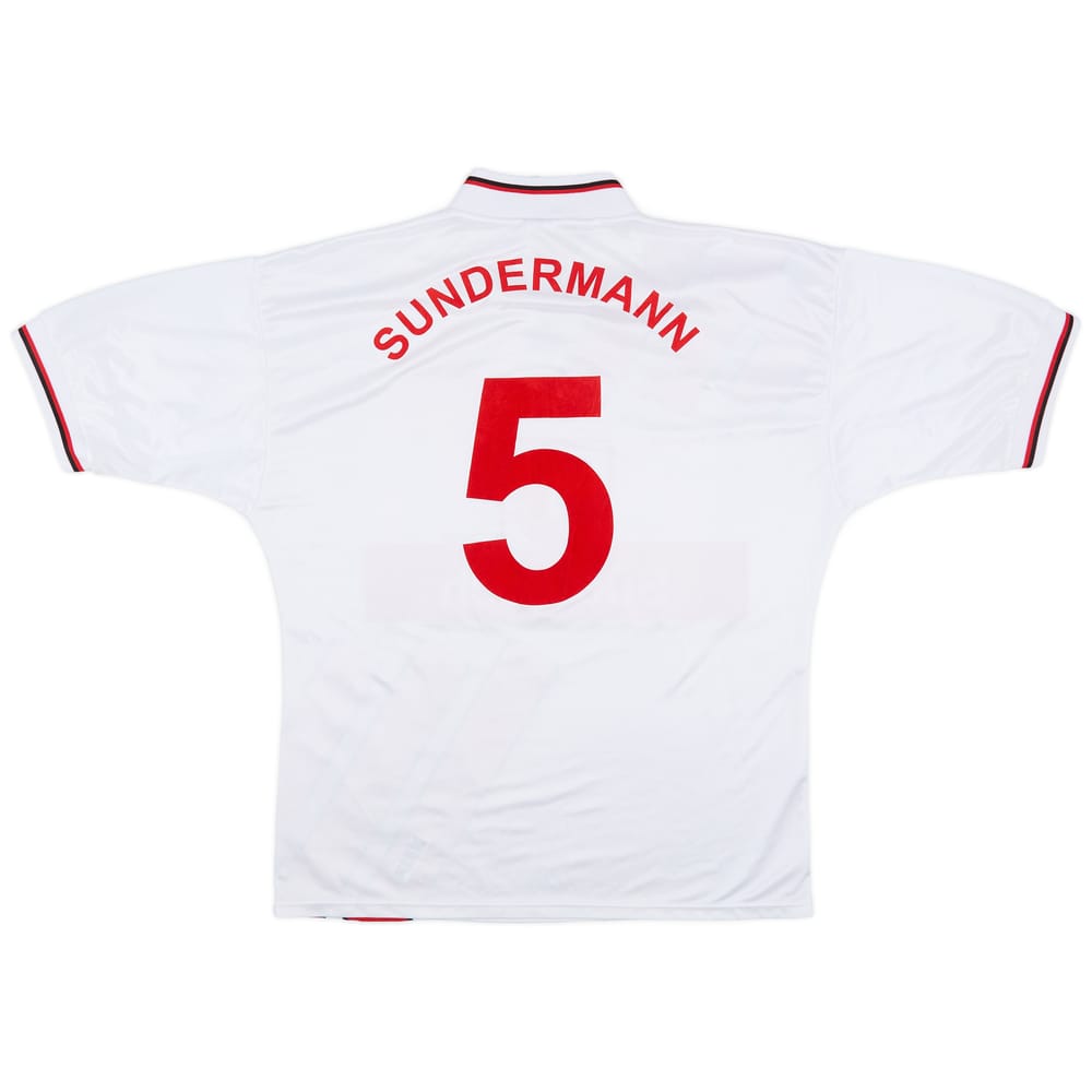 1993-95 Stuttgart Home Shirt Sundermann #5 - 8/10 - (XL)