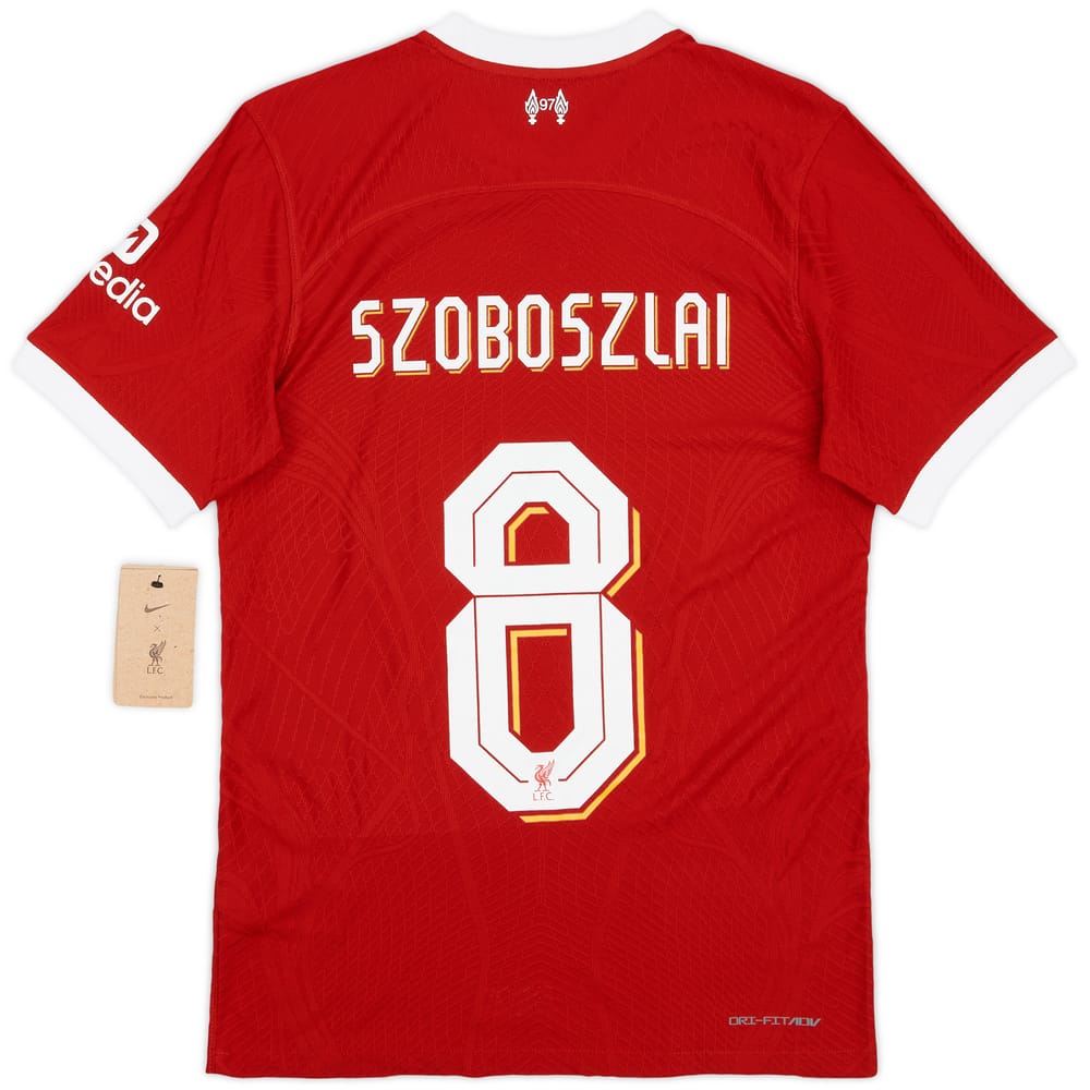 2023-24 Liverpool Authentic Home Shirt Szoboszlai #8 (S)