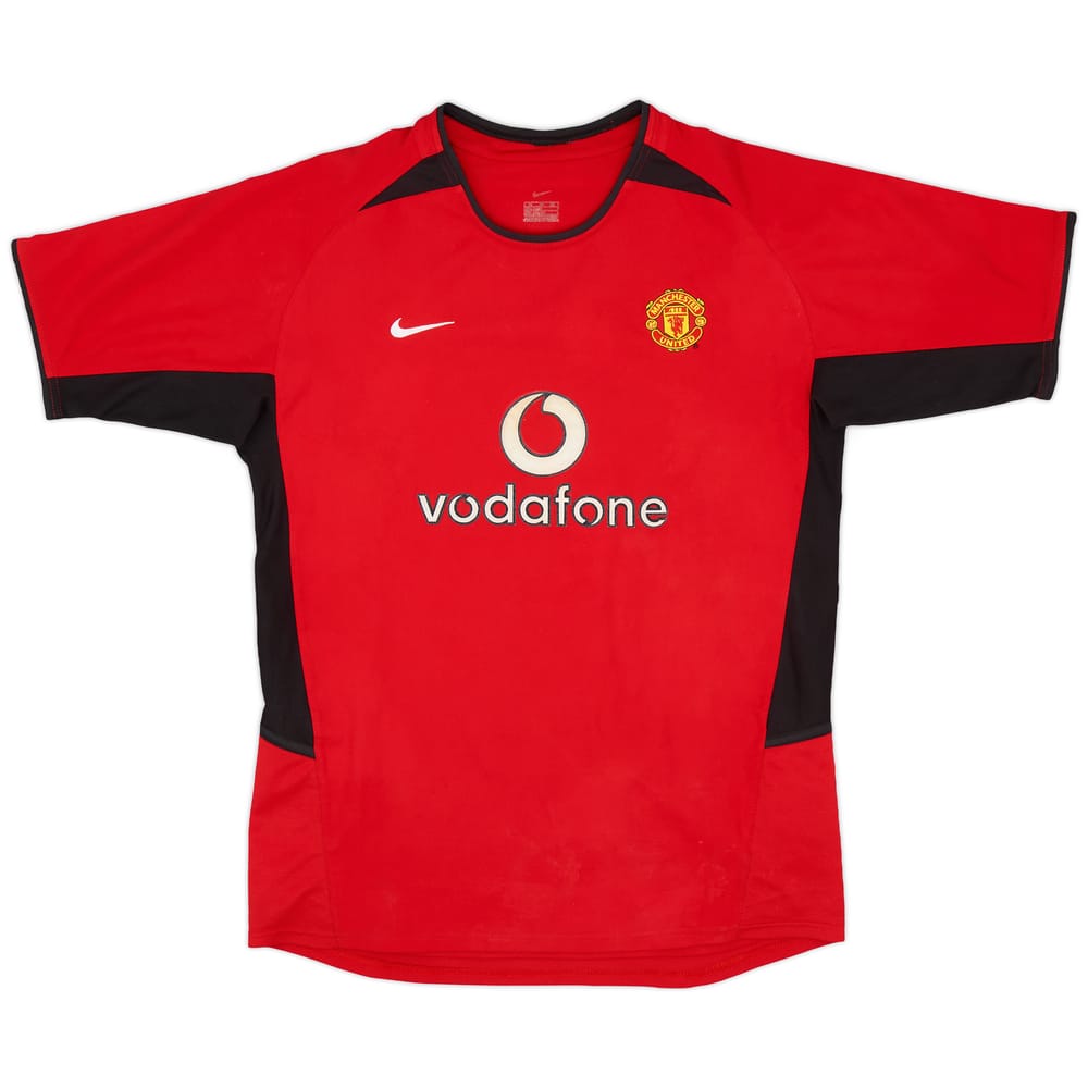 2002-04 Manchester United Home Shirt - 6/10 - (XL.Boys)