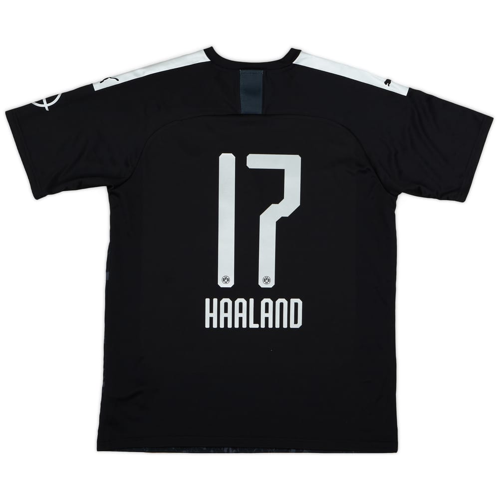 2019-20 Borussia Dortmund Away Shirt Haaland #17 - 10/10 - (XL)