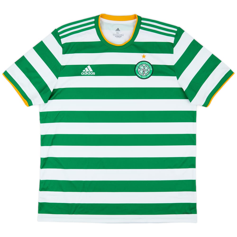 2020-21 Celtic Home Shirt - 8/10 - (XL)