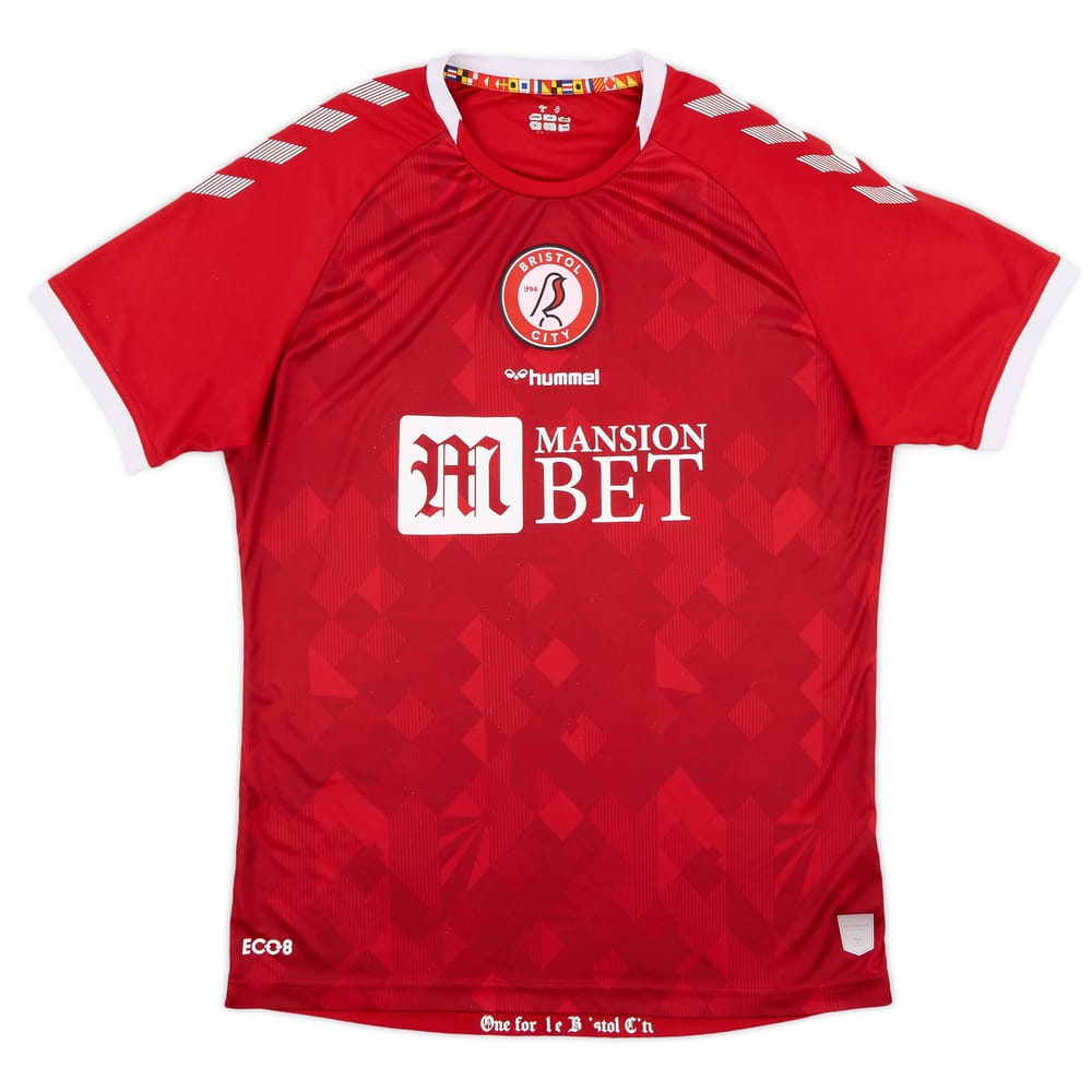 2021-22 Bristol City Home Shirt - 6/10 - (XL)