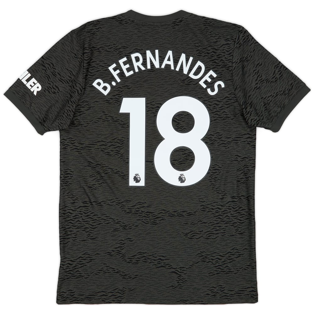 2020-21 Manchester United Away Shirt B.Fernandes #18 - 8/10 - (M)
