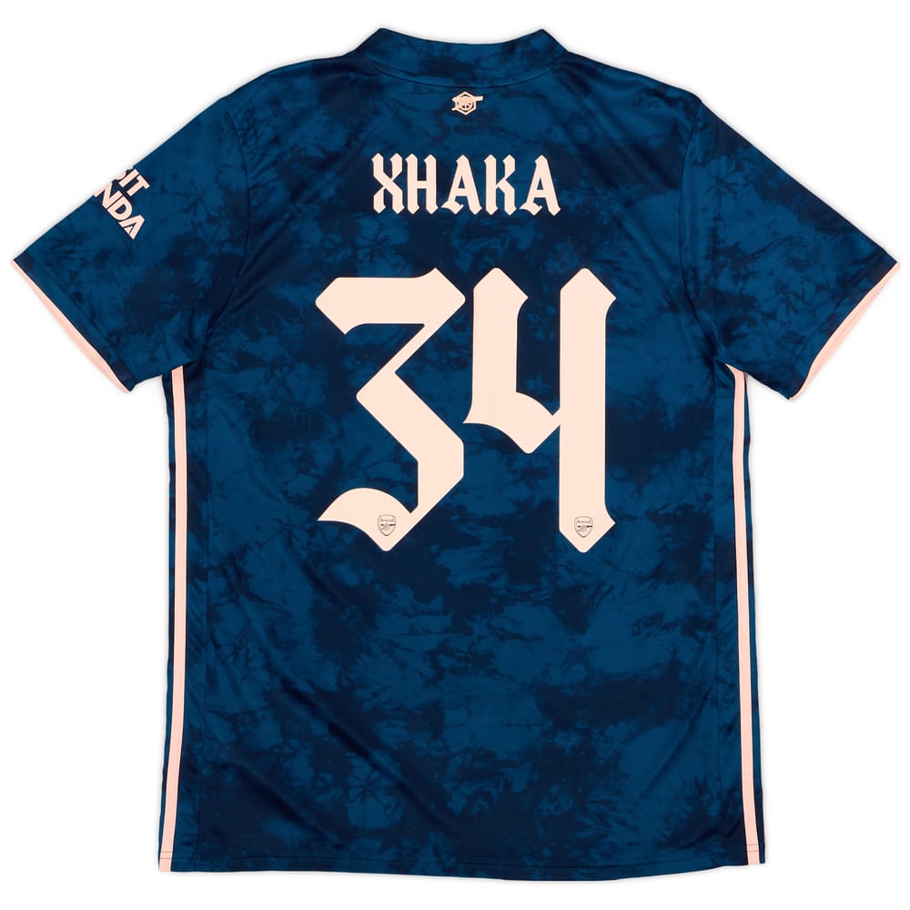 2020-21 Arsenal Third Shirt Xhaka #34 - 9/10 - (L)