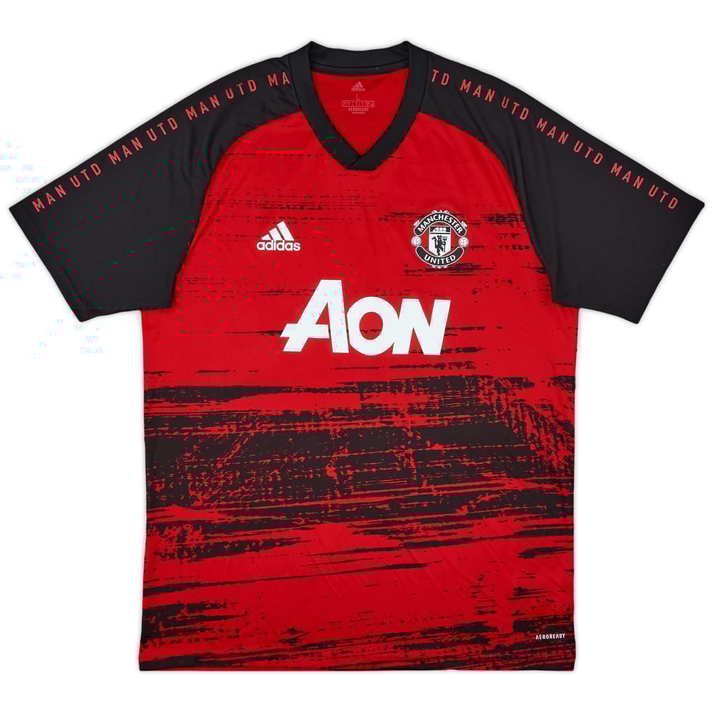 2020-21 Manchester United adidas Training Shirt - 10/10 - (L)