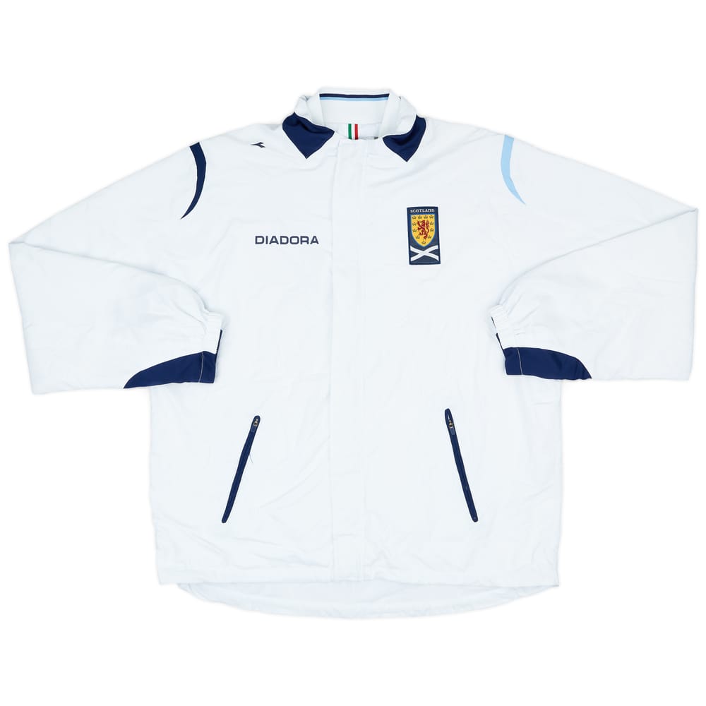 2007-08 Scotland Diadora Track Jacket - 9/10 - (XL)