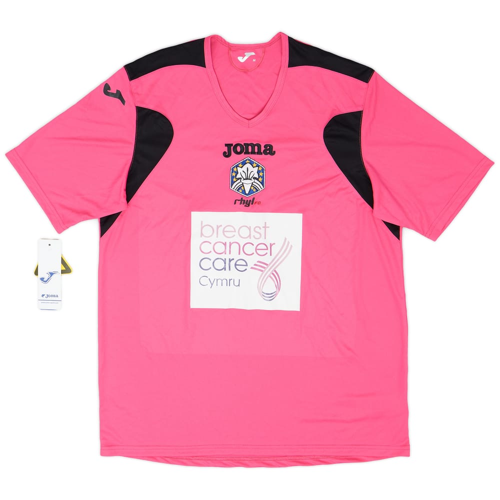 2012-13 Rhyl FC Pink October Shirt (M)