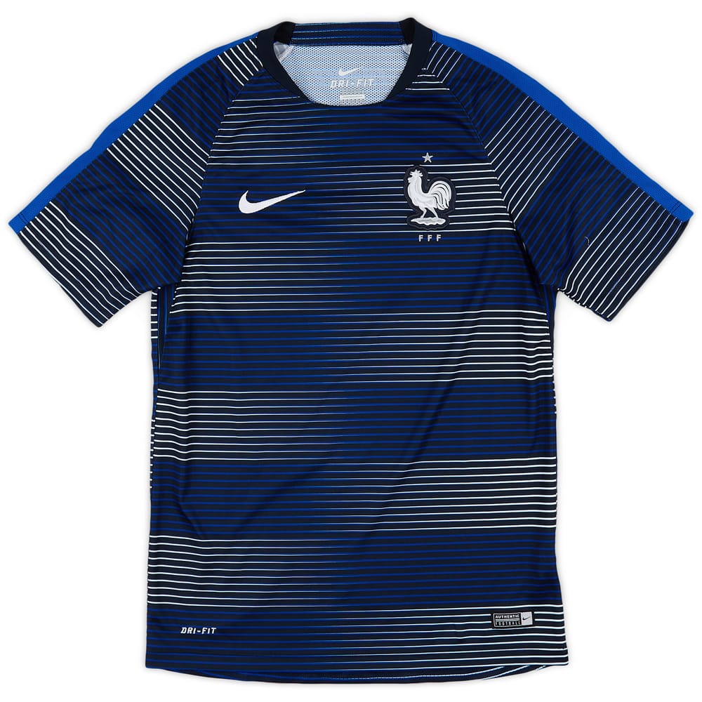 2016-17 France Nike Training Shirt - 8/10 - (M)