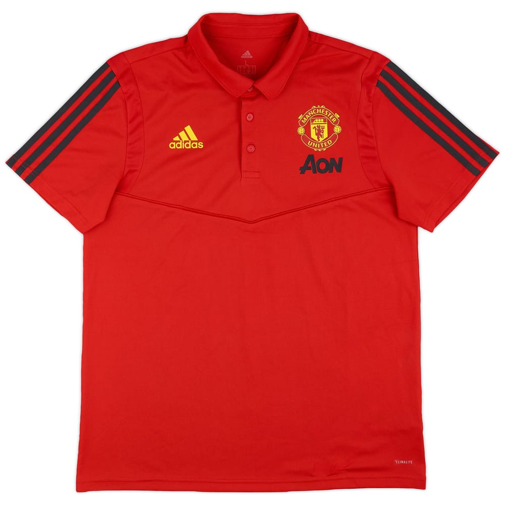 2019-20 Manchester United adidas Polo Shirt - 9/10 - (L)