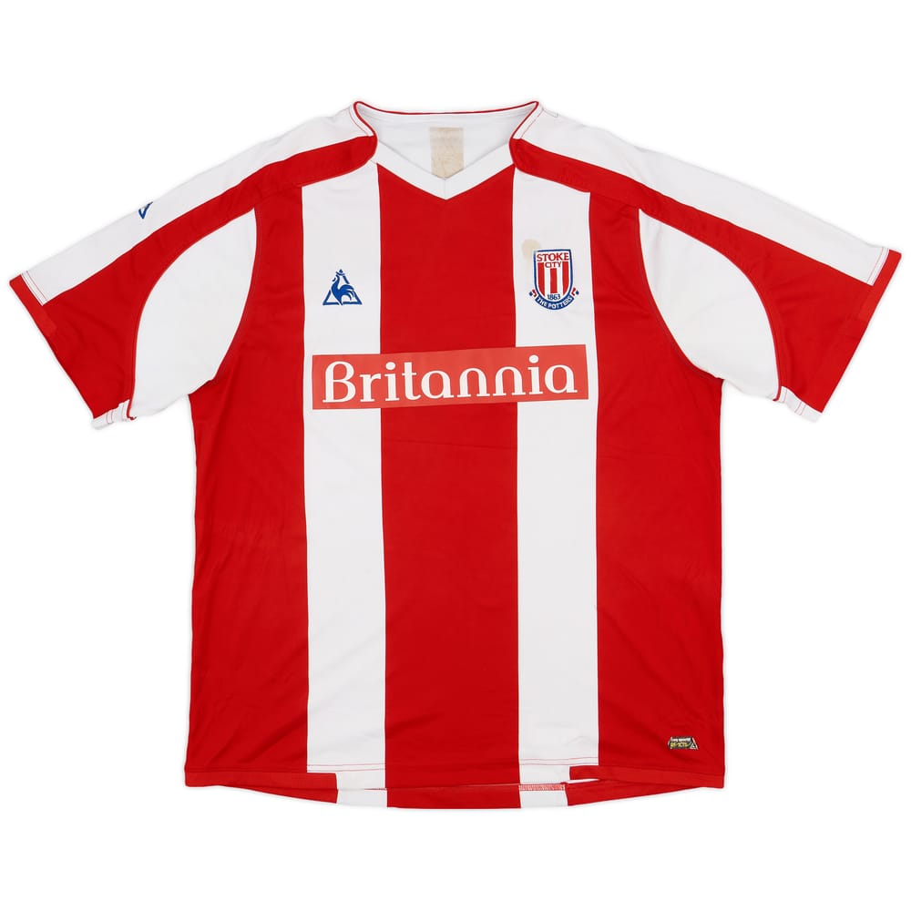 2008-09 Stoke City Home Shirt - 4/10 - (XL)